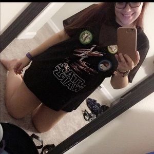Star Wars long mesh shirt